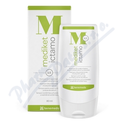 Mediket Ictamo šampon Mastné Lupy A Seborea 80ml