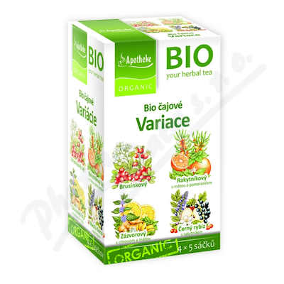 Apotheke Bio čajové Variace 4x5sáčků