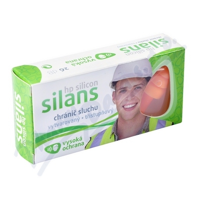 Silans Hp Silicon Chránič Sluchu Profi 1pár