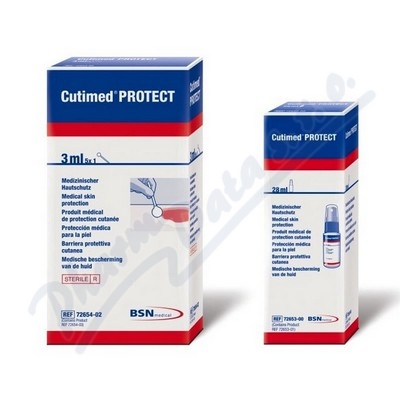 Cutimed Protect Spray 28ml ochranný film na kůži ve spreji sterilní,1ks