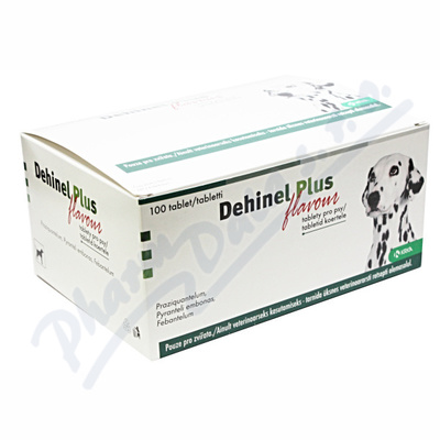 Dehinel Plus Flavour pro psy 100 tablet