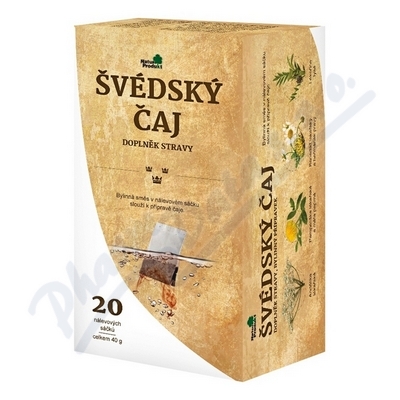 Naturprodukt švédský čaj N.s.20x2g