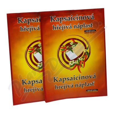 Capsicolle Kapsaicinová Hřej.náplast 7x10cm 1ks
