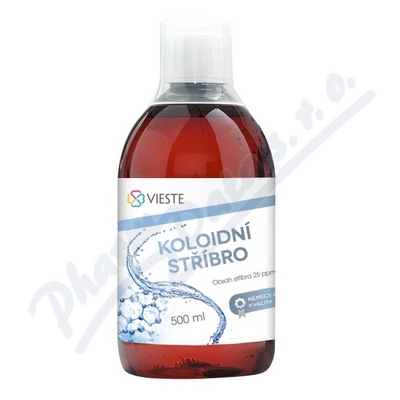 Vieste Koloidní Stříbro 25ppm 500ml