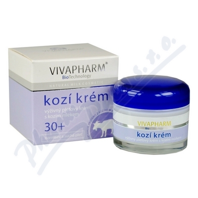 Vivapharm Kozí Krém Výživný Pleťový 30+ 50ml