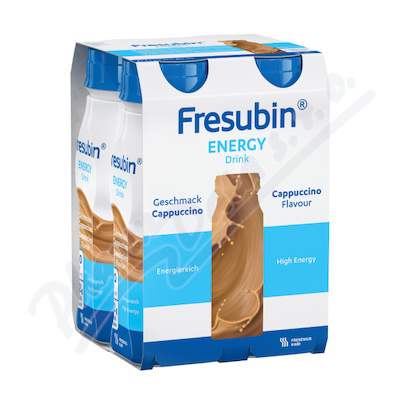Fresubin Energy Drink Příchuť Cappuccino perorální roztok 4x200ml
