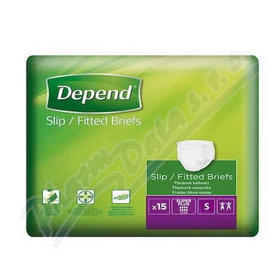 Plenkové Kalhotky Depend Super Plus S boky 50-80cm, 2560ml, 15ks