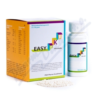 Pku Easy Microtabs por plv 4x110g