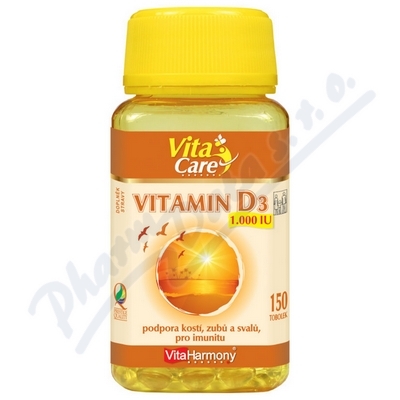 Vitaharmony Vitamin D3 1000iu Tobolek 150