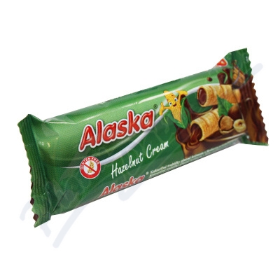 Kukuřičné Trubičky Alaska Lískooříškové 18g