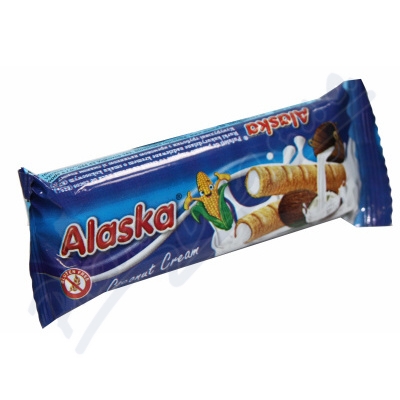 Kukuřičné Trubičky Alaska Kokosové 18g