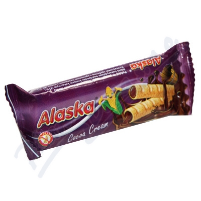 Kukuřičné Trubičky Alaska Kakaové 18g