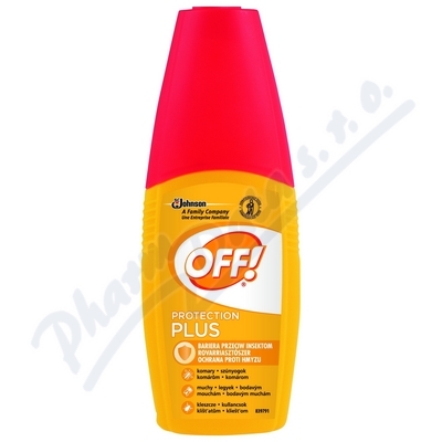 Off! Protection Plus Repelent Rozprašovač 100ml