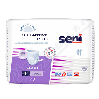 Seni Active Plus Large kalhotky absorpční natahovací, boky 100-135cm,2000