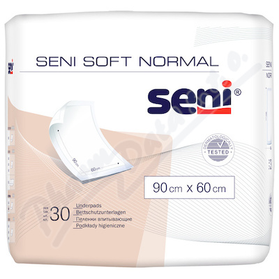 Seni Soft Normal podložky absorpční, 90x60cm, savost 1600ml, 30ks
