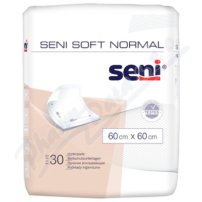 Seni Soft Normal podložky absorpční, 60x60cm, savost 950ml, 30ks