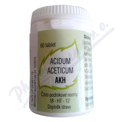 Acidum Aceticum Akh Tbl.60