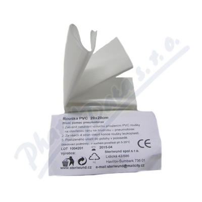 Rouška Plastová 20x20 1ks Steriwund