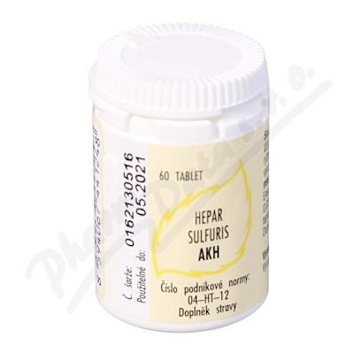 Hepar Sulfuris Akh Tbl. 60