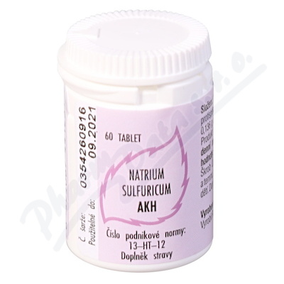 Natrium Sulfuricum Akh Tbl. 60