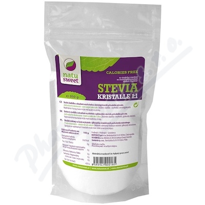 Natusweet Stevia Kristalle 1:1 200g