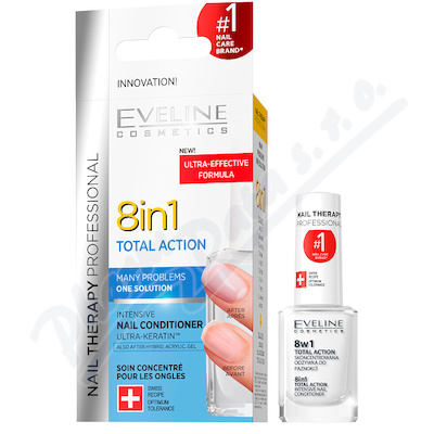 Eveline Spa Nail Total 8v1 Kondicionér Nehty 12ml