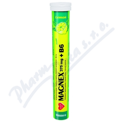 Magnex 375mg+b6 šumivé Tbl.20 Vitabalans