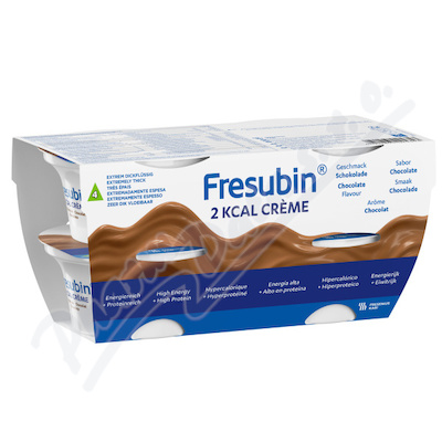 Fresubin 2 Kcal Creme Příchuť čokoláda perorální roztok 4x125g