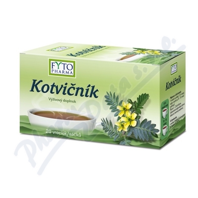 Kotvičník čaj Porcovaný 20x1g Fytopharma