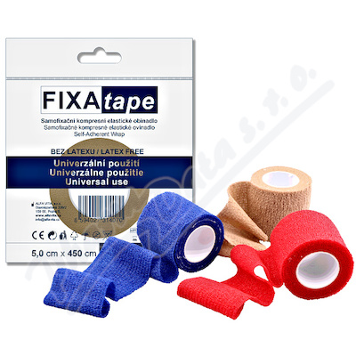Fixatape Stretch Samofix.obinad.5x450cm Mix Barev