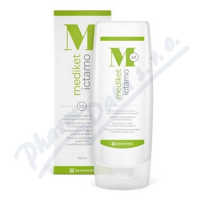 Mediket Ictamo šampon Mastné Lupy A Seborea 180ml