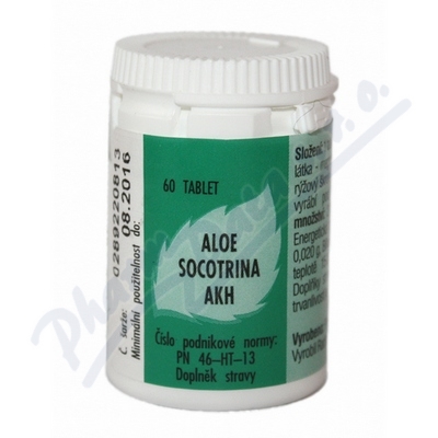 Aloe Socotrina Akh Tbl.60