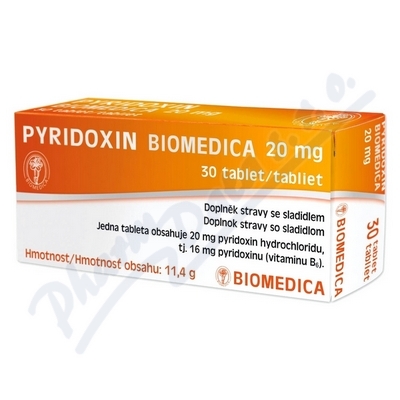 Pyridoxin 20mg Tbl.30