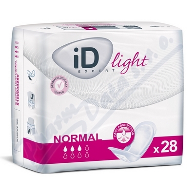 Vložky Absorpční Id Expert Light Normal 350ml,cotton feel,28ks