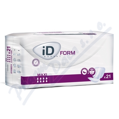 Pleny Absorpční Id Form Maxi 3500ml,prodyšné,21ks