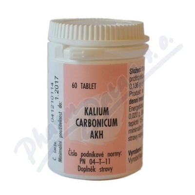 Kalium Carbonicum Akh Tbl.60