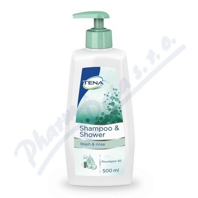 Tena Shampoo&shower šampon+sprej Gel 500ml 1208