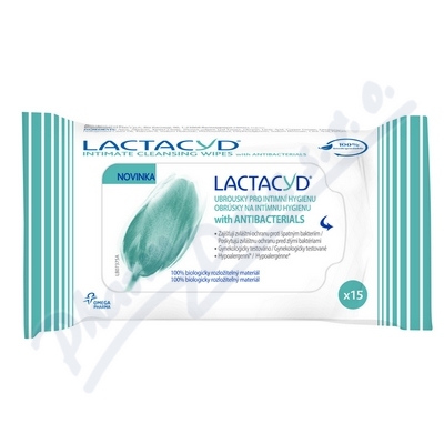 Lactacyd Ubrousky With Antibacterials 15ks