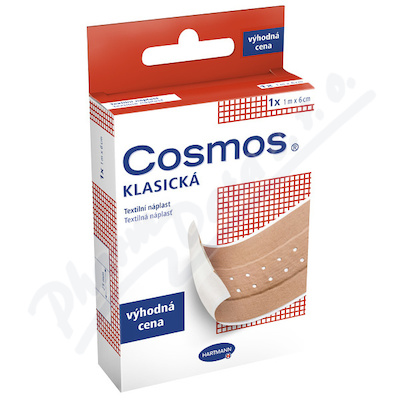 Cosmos Náplast Klasická Textilní 1mx6cm