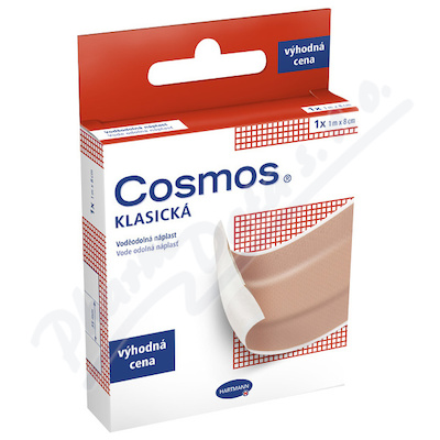 Cosmos Náplast Klasická Voděodolná 1mx8cm