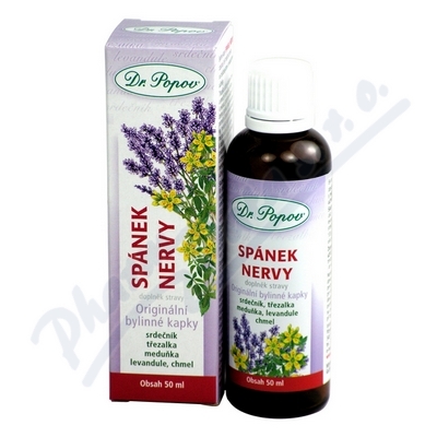 Dr.popov Kapky Bylinné Spánek-nervy 50ml