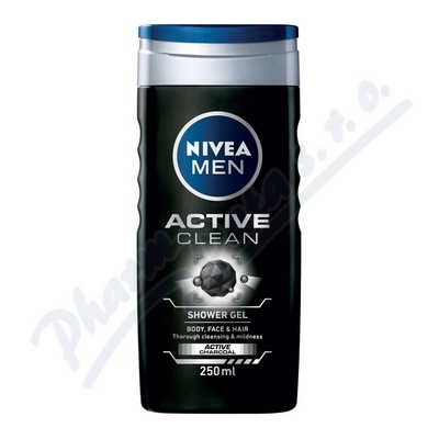 Nivea Men Sprchový Gel Active Clean 250ml 84045