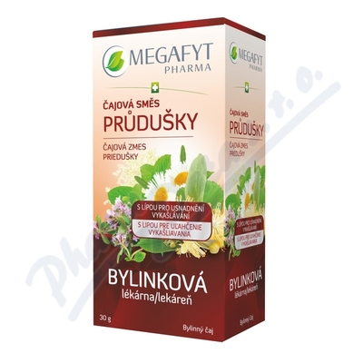 Megafyt Bylink.lékárna čaj.směs Průdušky 20x1.5g