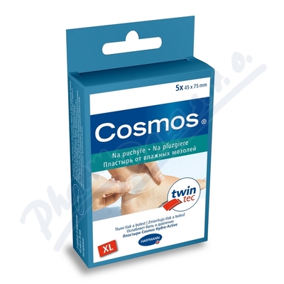 Cosmos Náplasti Na Puchýře Xltwin Tec 45x75mm 5ks