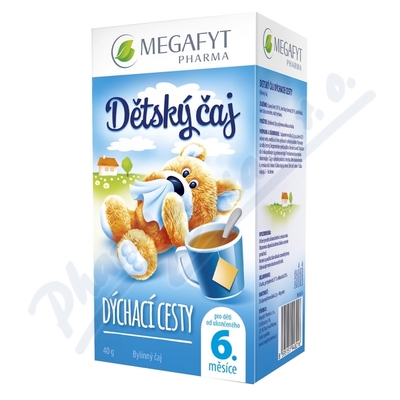 Megafyt Dětský čaj Dýchací Cesty 20x2g