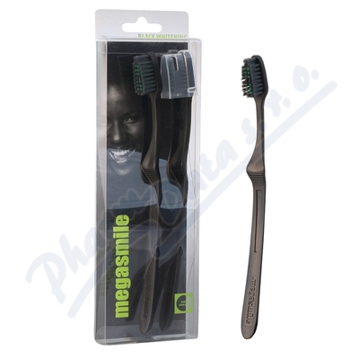 Megasmile Zubní Kartáček Black Whitening 2ks