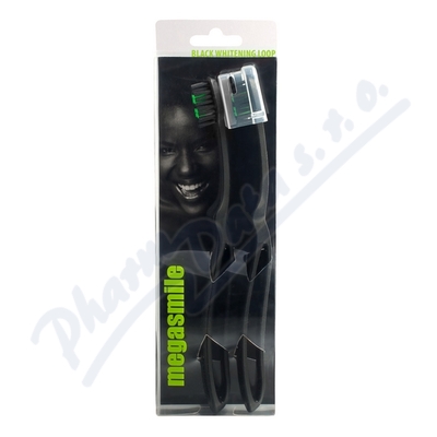 Megasmile Zubní Kartáček Black Whitening Loop 2ks