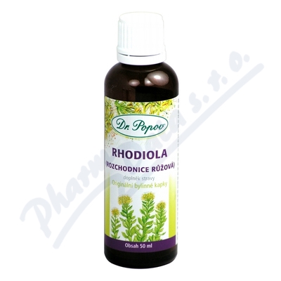 Dr.popov Kapky Bylinné Rhodiola Rozchodnice 50ml
