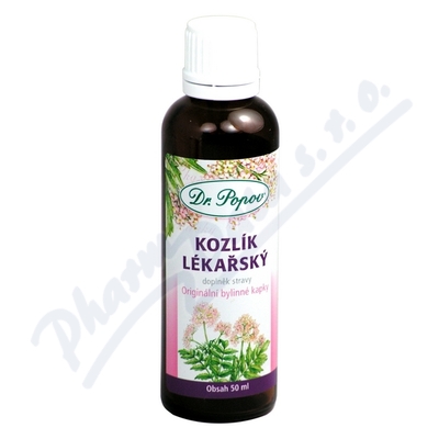 Dr.popov Kapky Bylinné Kozlík Lékařský 50ml