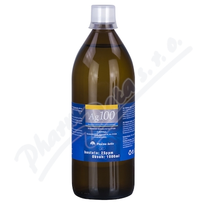 Koloidní Stříbro Ag100 25ppm 1000ml